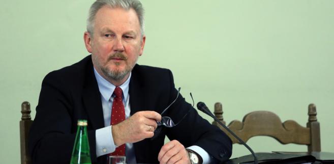 Zastępca przewodniczącego Komisji Nadzoru Finansowego Wojciech Kwaśniak zeznaje przed sejmową komisją śledczą ds. Amber Gold
