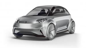 Damian Woliński stawia na taki wygląd polskiego auta elektrycznego. Model nazwał SE1