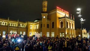 Wrocław - marsz przeciwko faszyzmowi