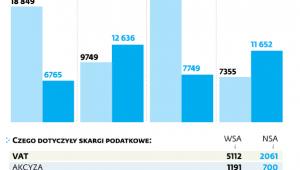 Bilans spraw podatkowych w sądach administracyjnych w 2017 r.
