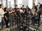 RPO i przewodniczący OPZZ odwiedzili niepełnosprawnych protestujących w Sejmie