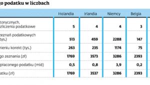 Zwrot zagranicznego podatku w liczbach