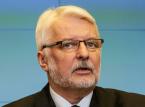 Waszczykowski o relacjach z Ukrainą: Nie ma wielkiego napięcia, ale pewne rzeczy trzeba wyprostować