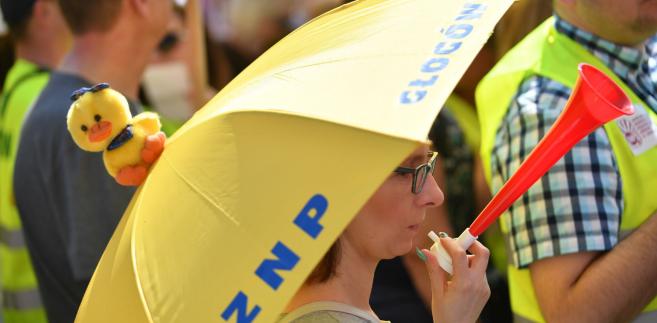 Protest nauczycieli