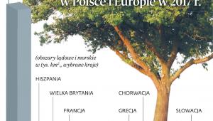 Sieć Natura 2000 w Polsce i Europie w 2017 r.