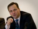 Sikorski wyróżoniony w międzynarodowym plebiscycie "Myśliciela roku". Za mówienie prawdy