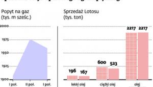 Sprzedaż oleju opałowego i gazy płynnego